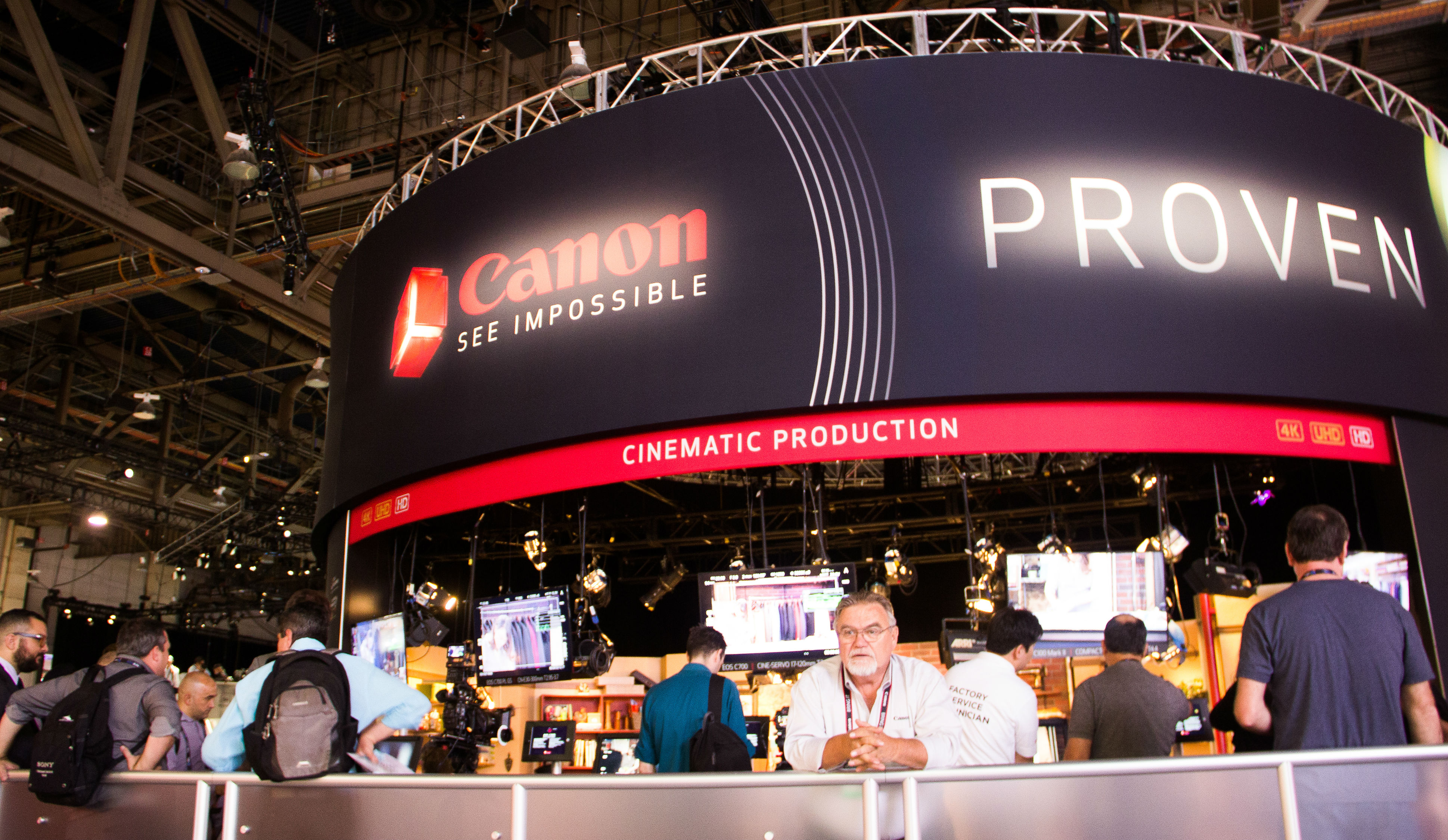 Canon booth NAB Show 2017