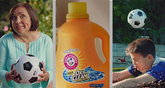 Oxi Clean Commercial Cut-Down Banner