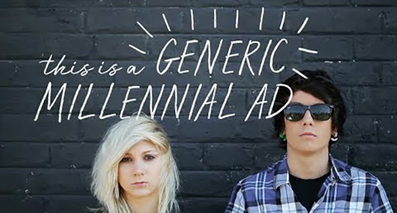 Generic Millennial Ad banner