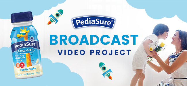 PediaSure Broadcast Video Project