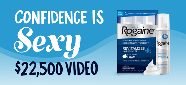 Confidence is Sexy for Rogaine®