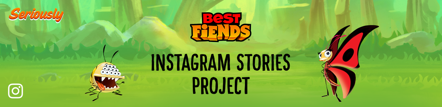 Best Fiends Instagram Stories Project