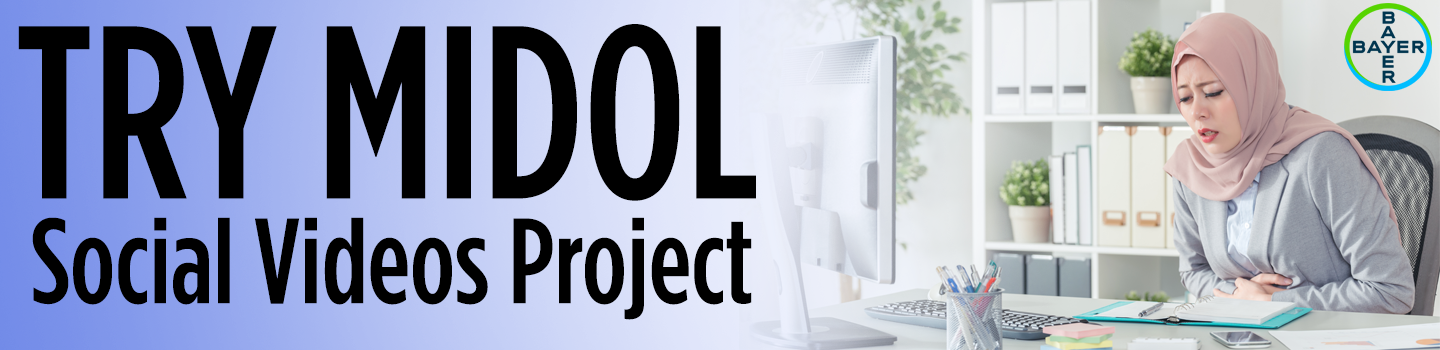 Try Midol Social Videos Project