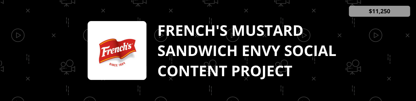 French's Mustard Sandwich Envy Social Content Project