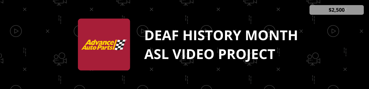 Deaf History Month ASL Video Project