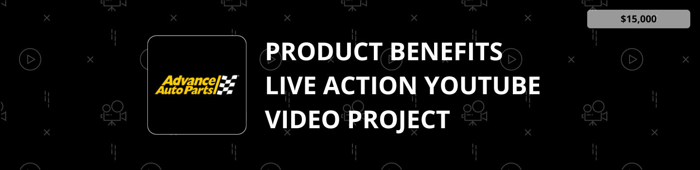 Product Benefits Live Action YouTube Video Project
