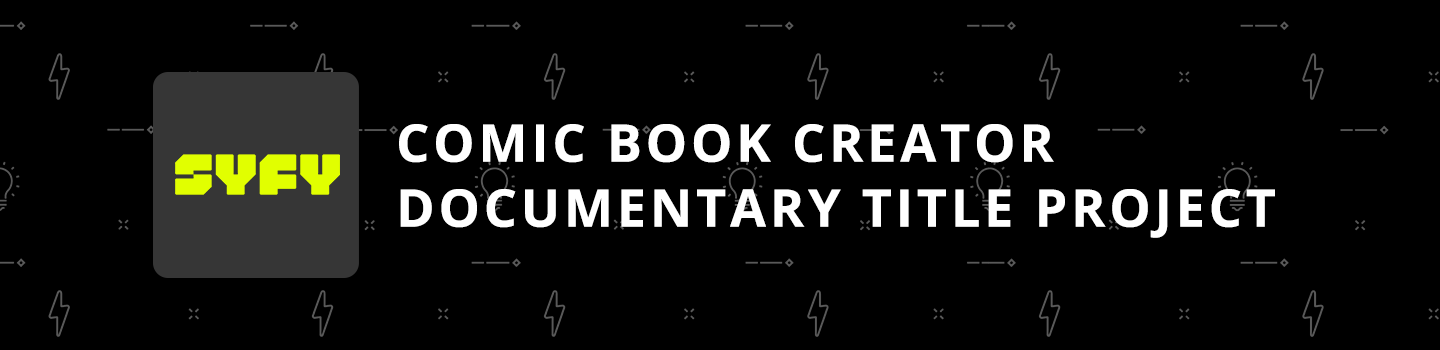 Comic Book Creator Documentary Title Project