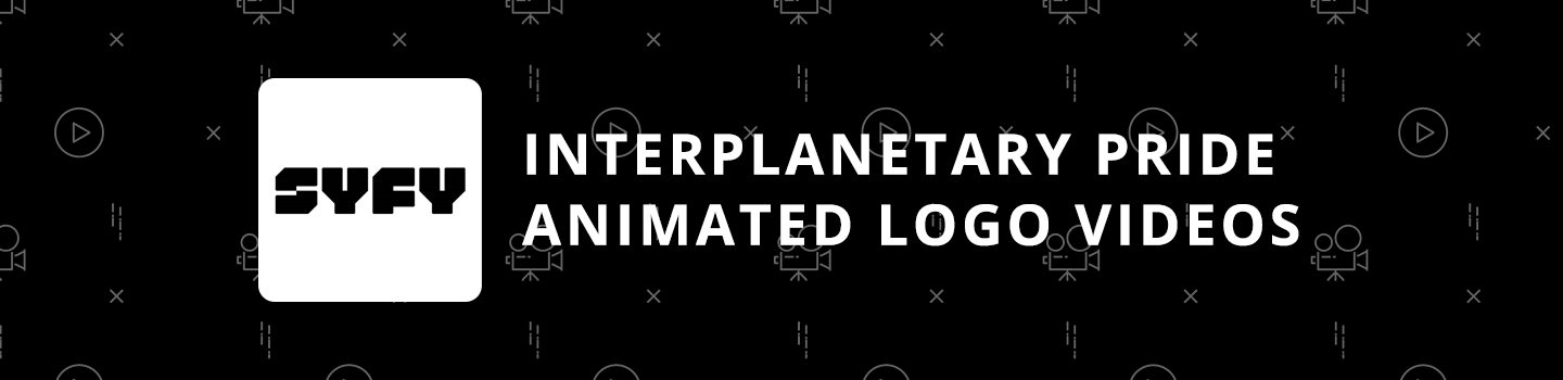 Interplanetary Pride Animated Logo Videos