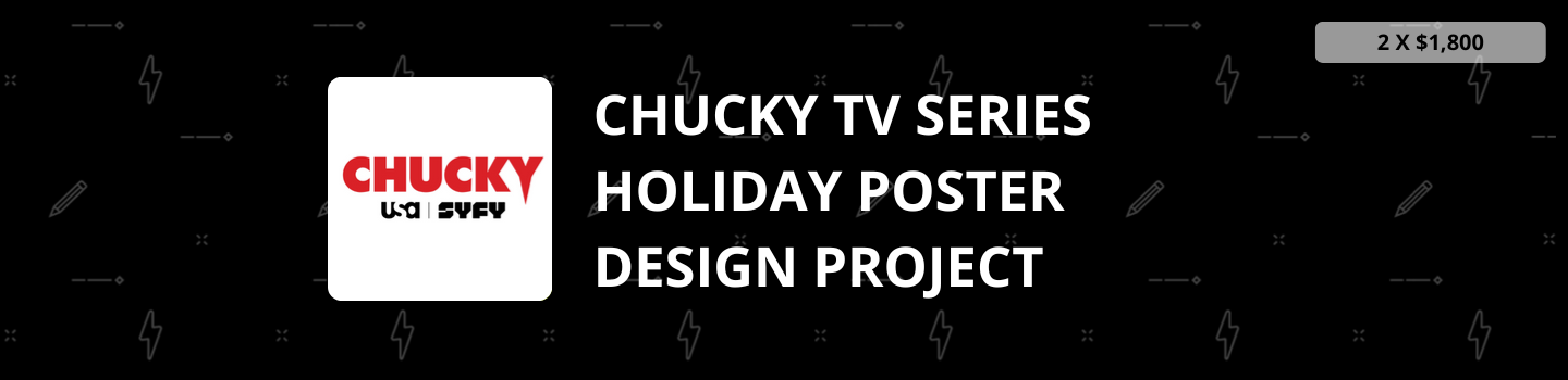 Chucky TV Series Holiday Poster Design Project