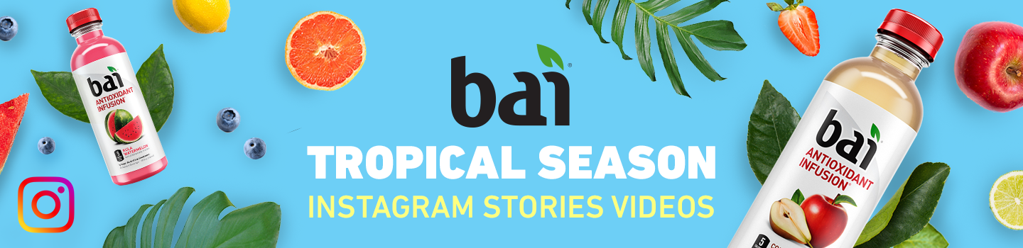 Bai Tropical Season Instagram Stories
