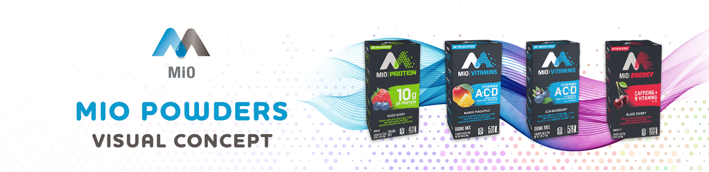 MiO Powders Visual Concept