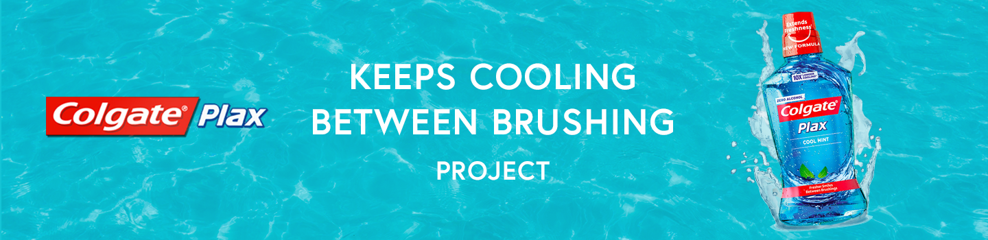 Plax Keeps Cooling Between Brushing