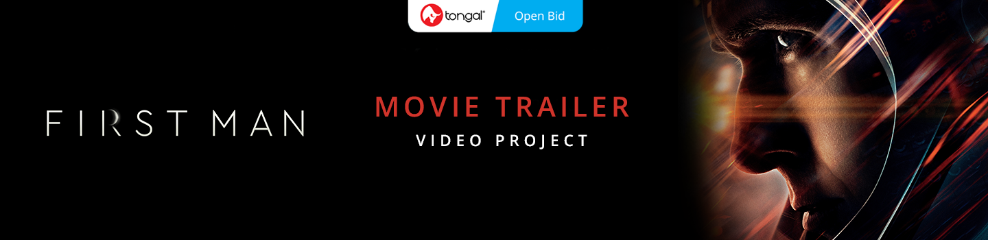 First Man Movie Trailer Video Project