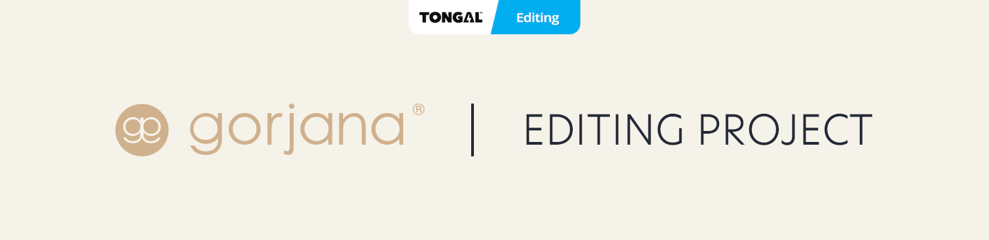 Gorjana Editing Project