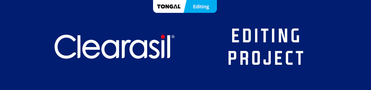 Clearasil Editing Project