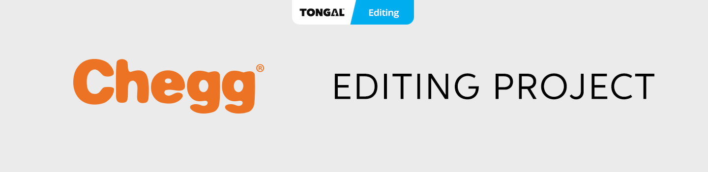 Chegg Editing Project