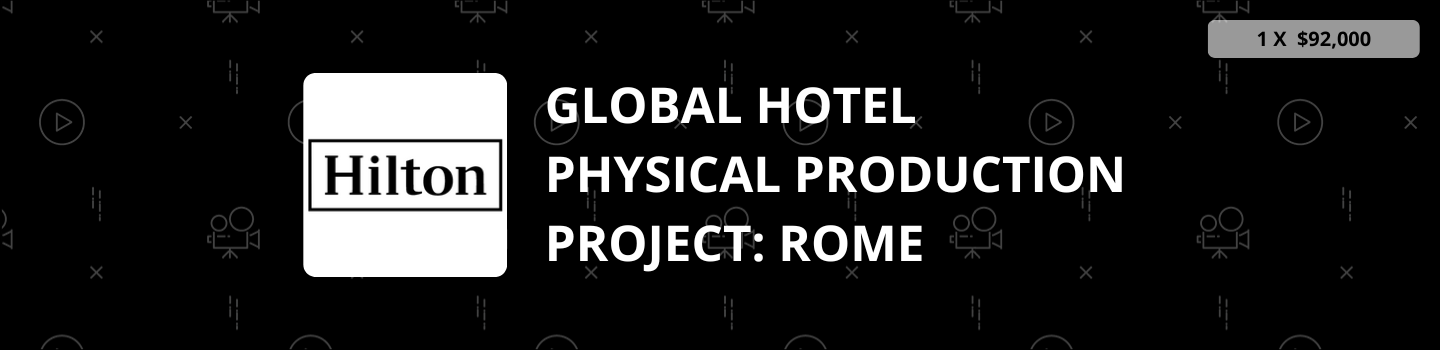 Global Hotel Physical Production Project: Rome