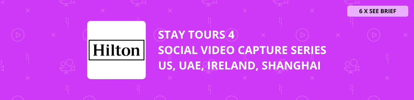 Stay Tours 4 Social Video Capture Series: USA, UAE, Ireland, Shanghai