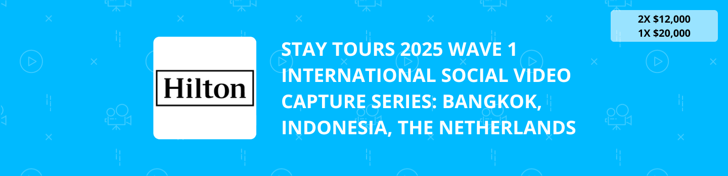Stay Tours 2025 Wave 1 International Social Video Capture Series: Bangkok, Indonesia, the Netherlands