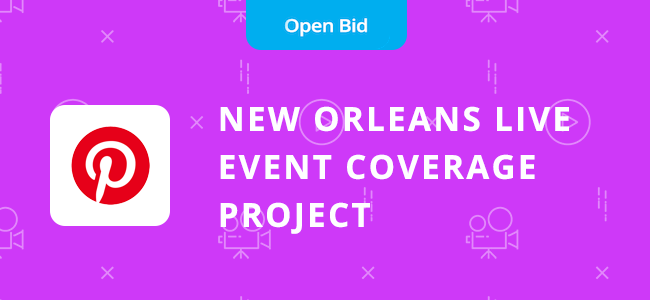 New Orleans Live Event Video Project for Pinterest