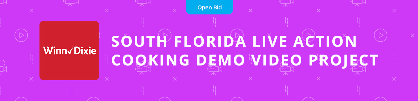 South Florida Live Action Cooking Demo Video Project