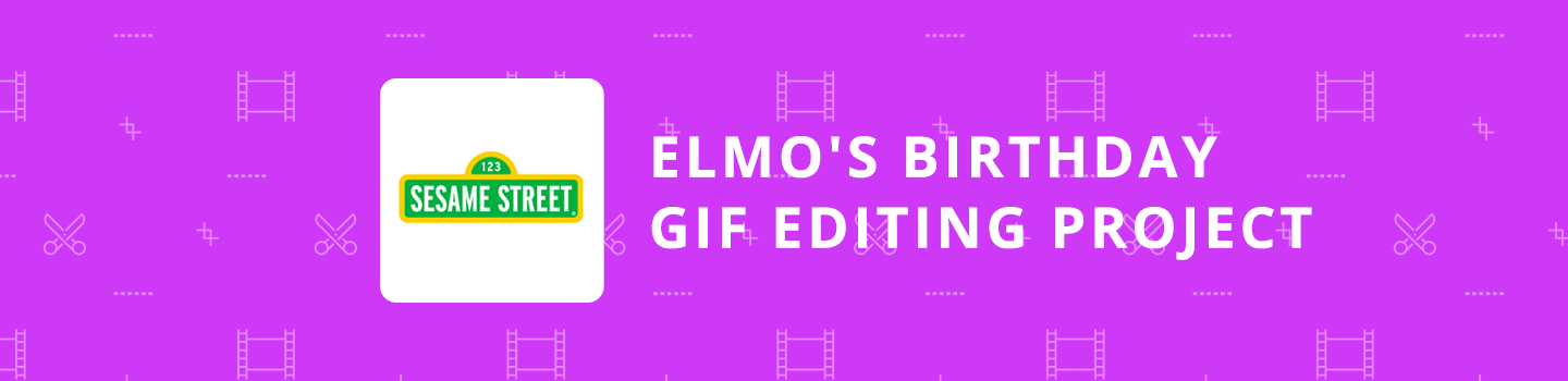 Elmo's Birthday GIF Editing Project