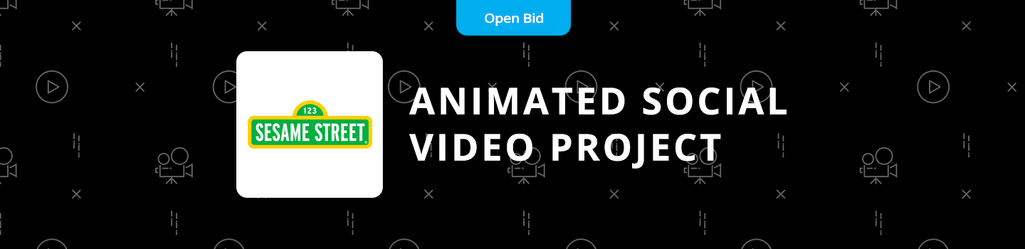 Sesame Street Animated Social Video Project