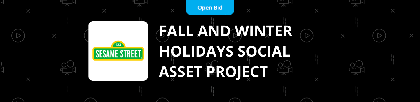 Sesame Street Fall and Winter Holidays Social Asset Project