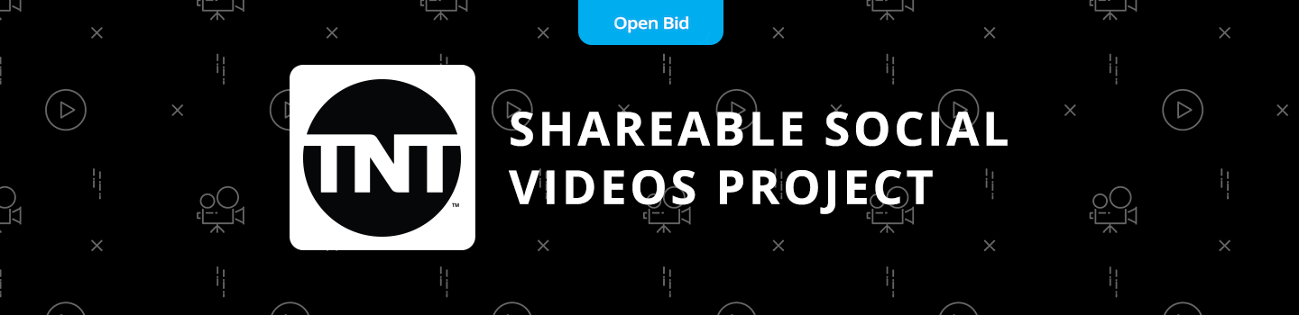 TNTDrama Shareable Social Videos Project