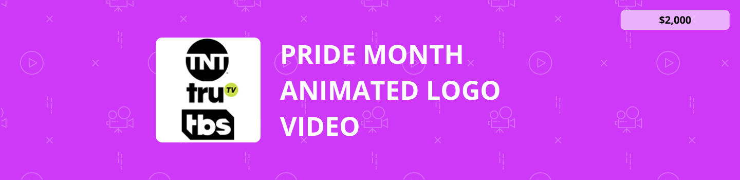 Pride Month Animated Logo Video