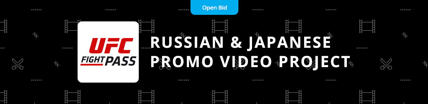 UFC Fight Pass Russian & Japanese Promo Video Project