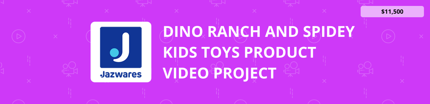 Dino Ranch and Spidey Kid Toys Product Video Project