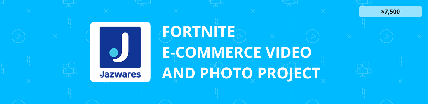 Fortnite E-Commerce Video and Photo Project