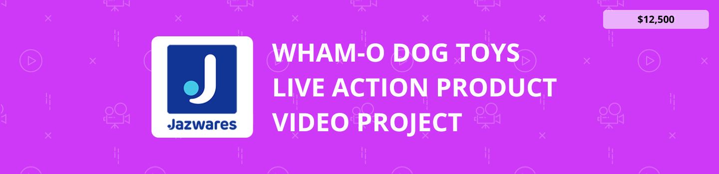 Wham-O Dog Toys Live Action Product Video Project