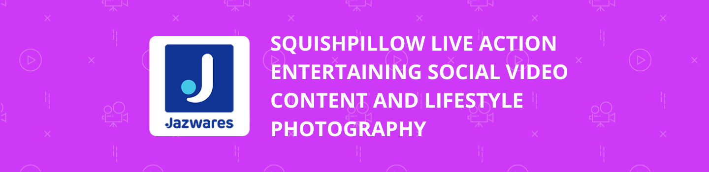 SquishPillow Video and Lifestyle Photography Social Content Project