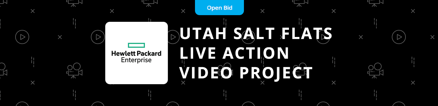 Utah Salt Flats Live Action Video Project