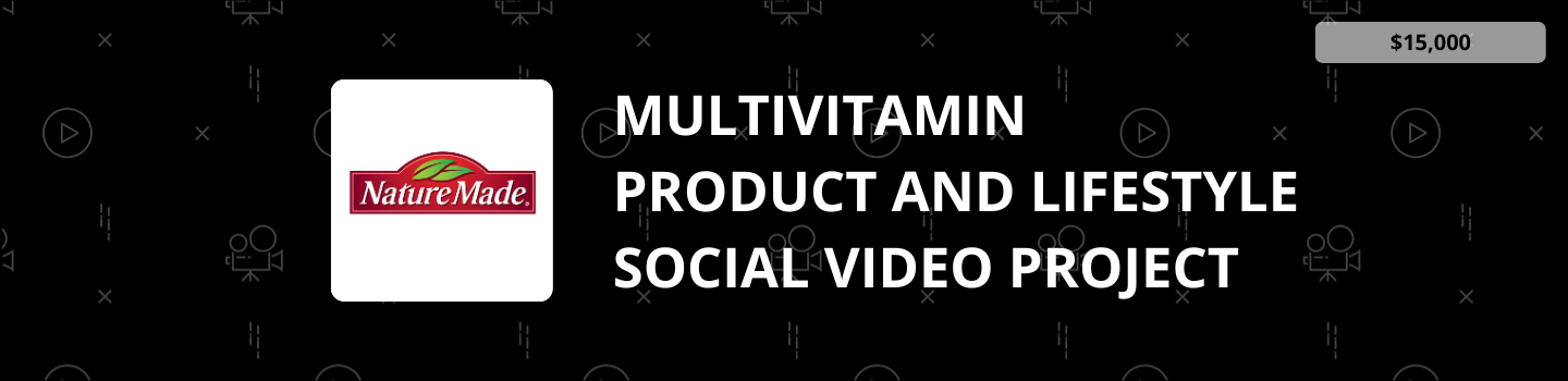 Multivitamin Product and Lifestyle Social Video Project