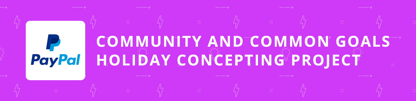 Community and Common Goals Holiday Concepting Project