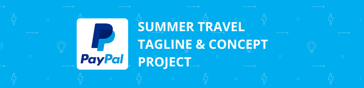 PayPal Summer Travel Tagline & Concept Project