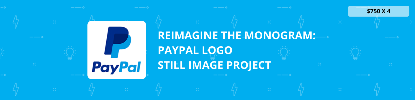 Reimagine the Monogram: PayPal Logo Still Image Project
