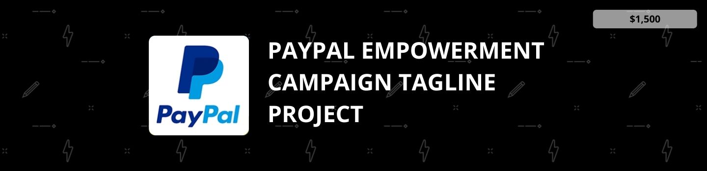 PayPal Empowerment Campaign Tagline Project