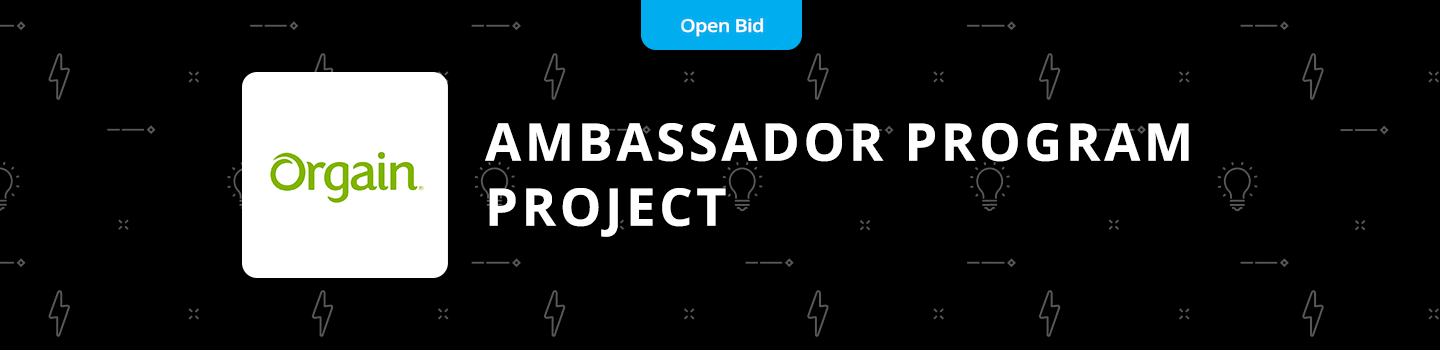 Orgain Ambassador Program Project