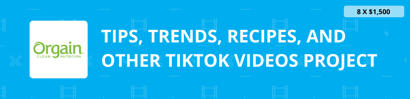 Tips, Trends, Recipes, and Other TikTok Videos Project