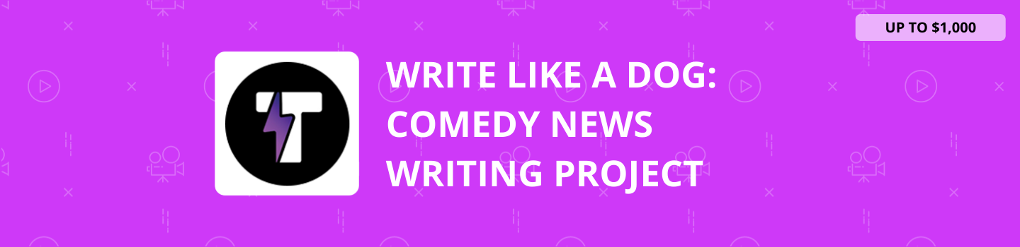 Write Like a Dog: Comedy News Writing Project