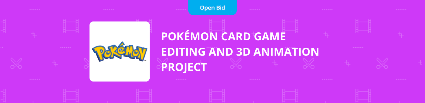 Pokémon Card Game Editing and 3D Animation Project