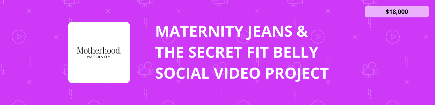 Maternity Jeans and the Secret Fit Belly Social Video Project