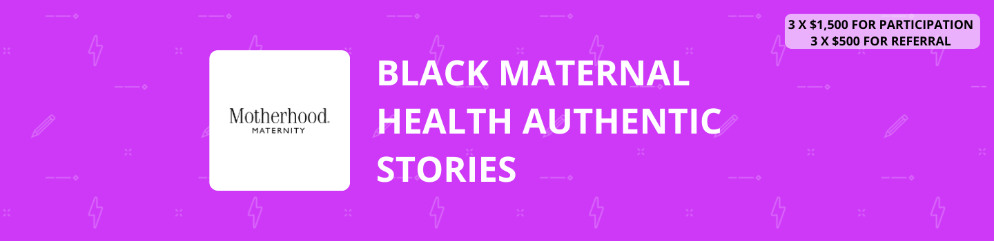 Black Maternal Health Authentic Stories