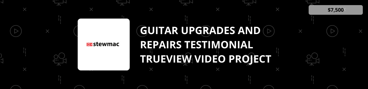 Guitar Upgrades & Repairs Testimonial TrueView Video Project