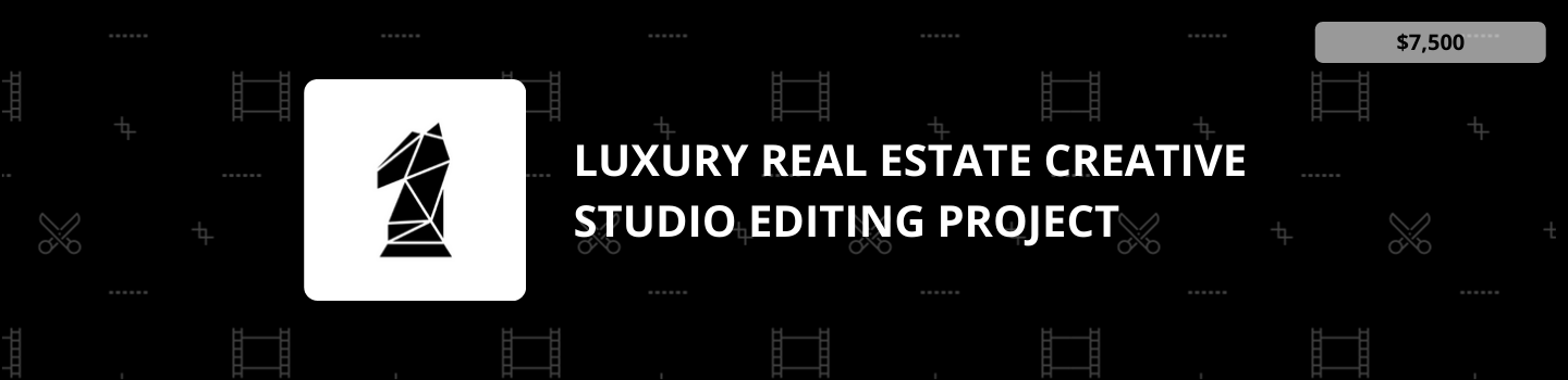 Luxury Real Estate Creative Studio Editing Project