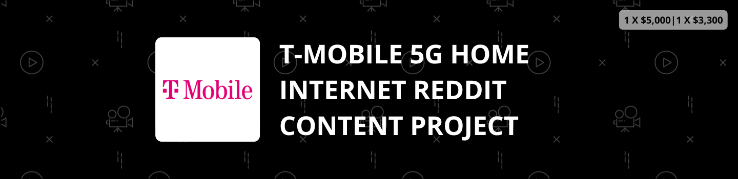 T-Mobile 5G Home Internet Reddit Content Project